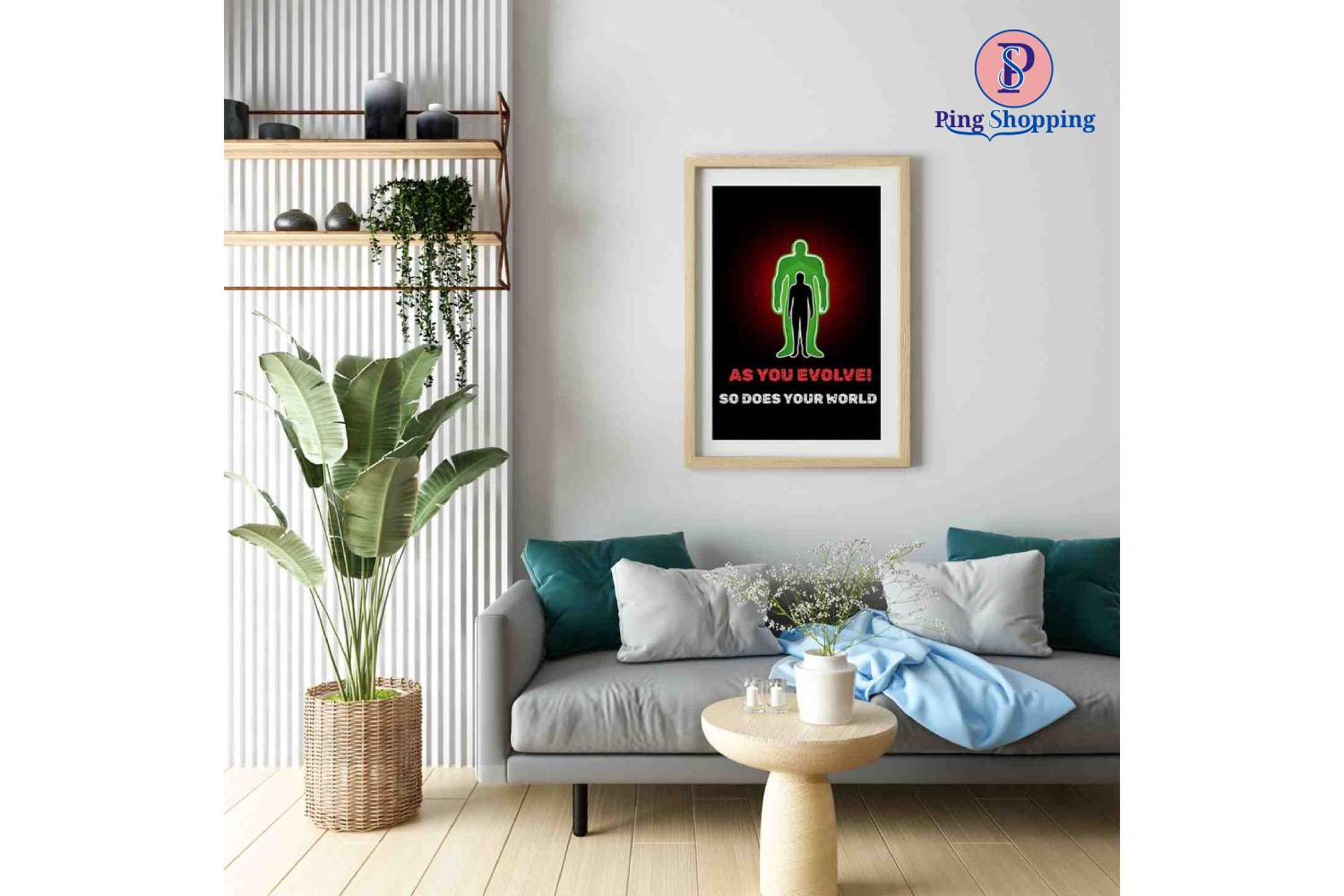 Manifestation Poster for Growth & Abundance | Affirmation Wall Art | Law of Attraction | Trendy Decor for Self-Evolution | Digital Download - Image 5