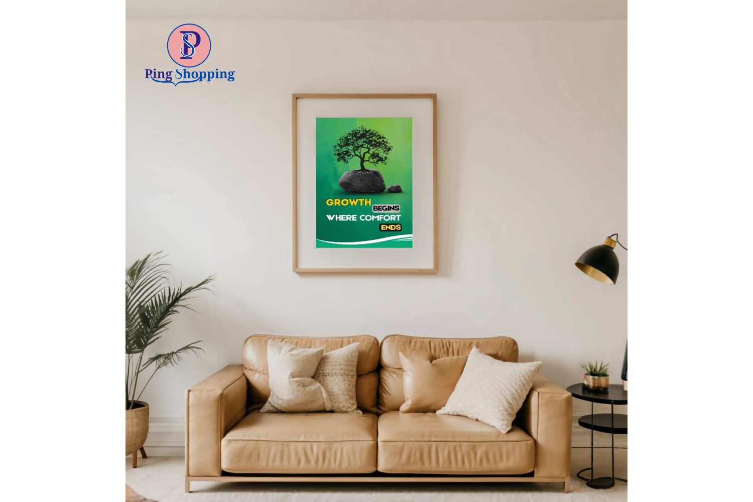 Manifestation Poster for Growth & Abundance | Affirmation Wall Art | Law of Attraction | Trendy Decor for Self-Evolution | Digital Download - Image 4