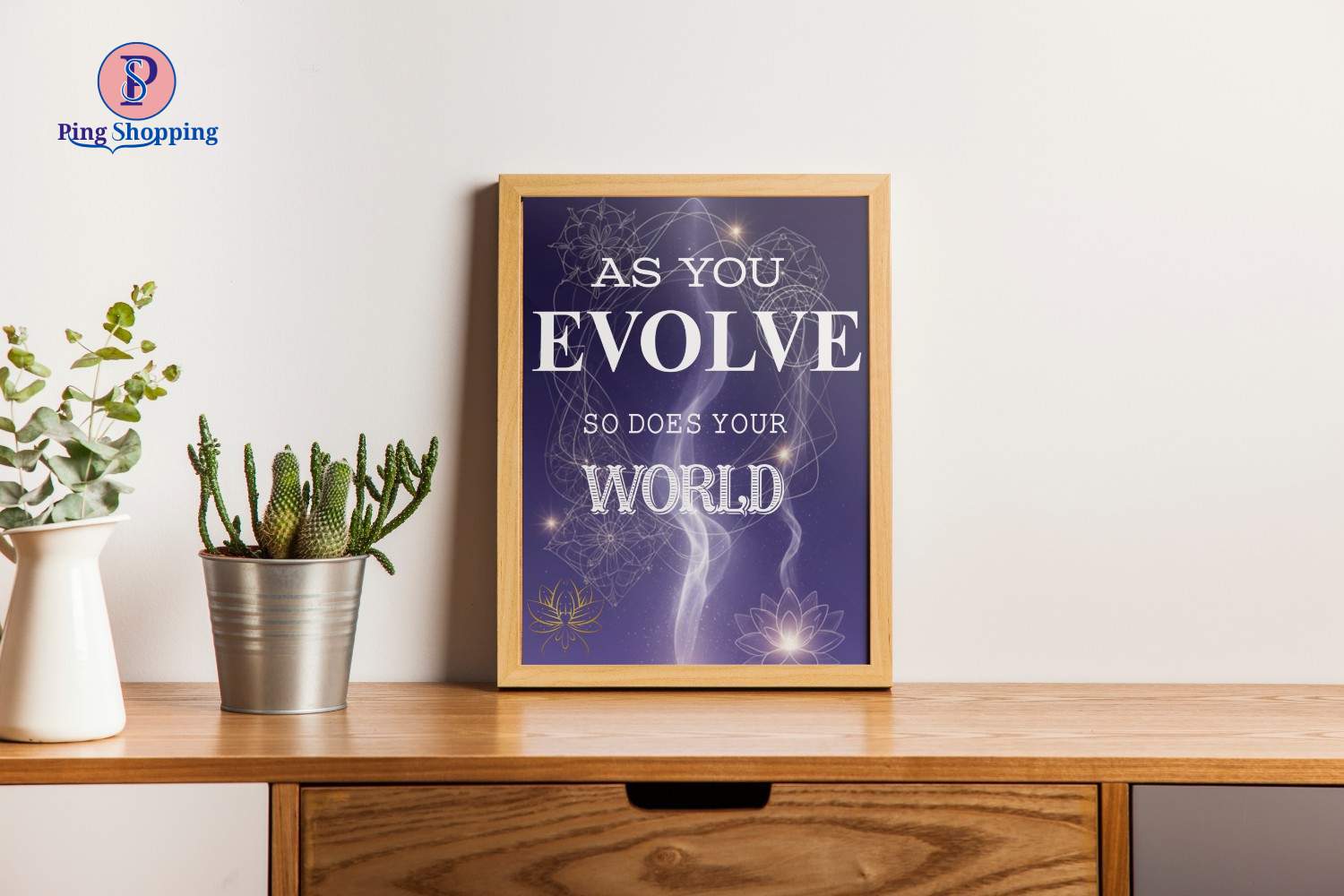 Manifestation Poster for Growth & Abundance | Affirmation Wall Art | Law of Attraction | Trendy Decor for Self-Evolution | Digital Download - Image 3
