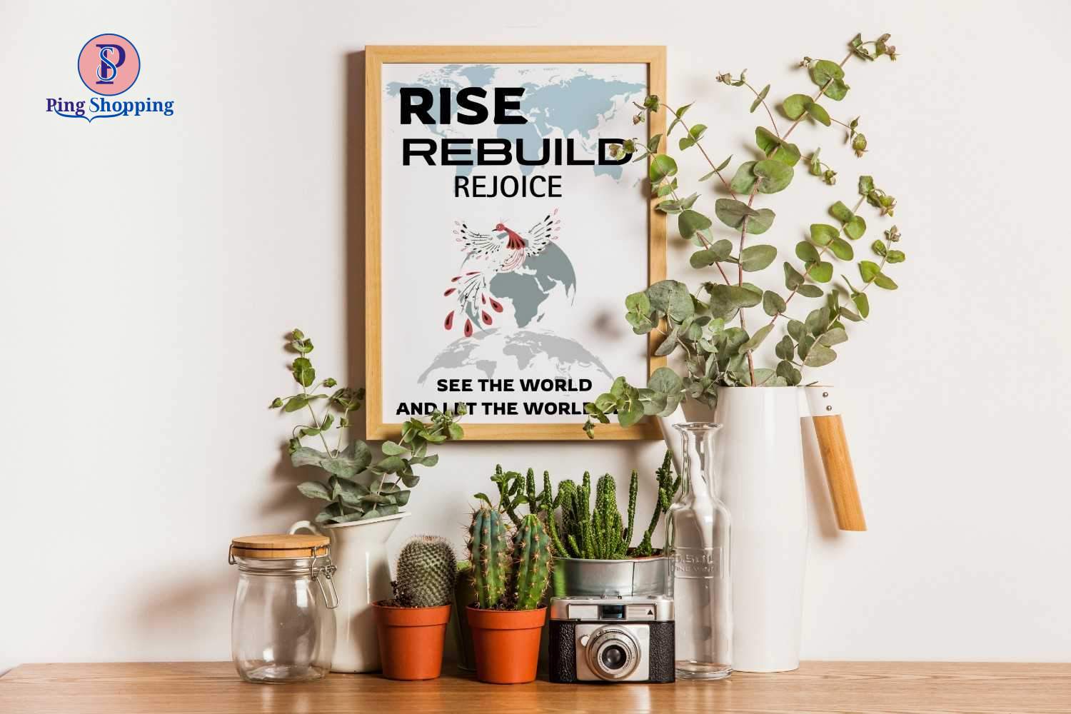 Manifestation Poster for Growth & Abundance | Affirmation Wall Art | Law of Attraction | Trendy Decor for Self-Evolution | Digital Download - Image 2