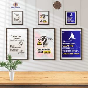 Manifestation posters law of attraction personality development